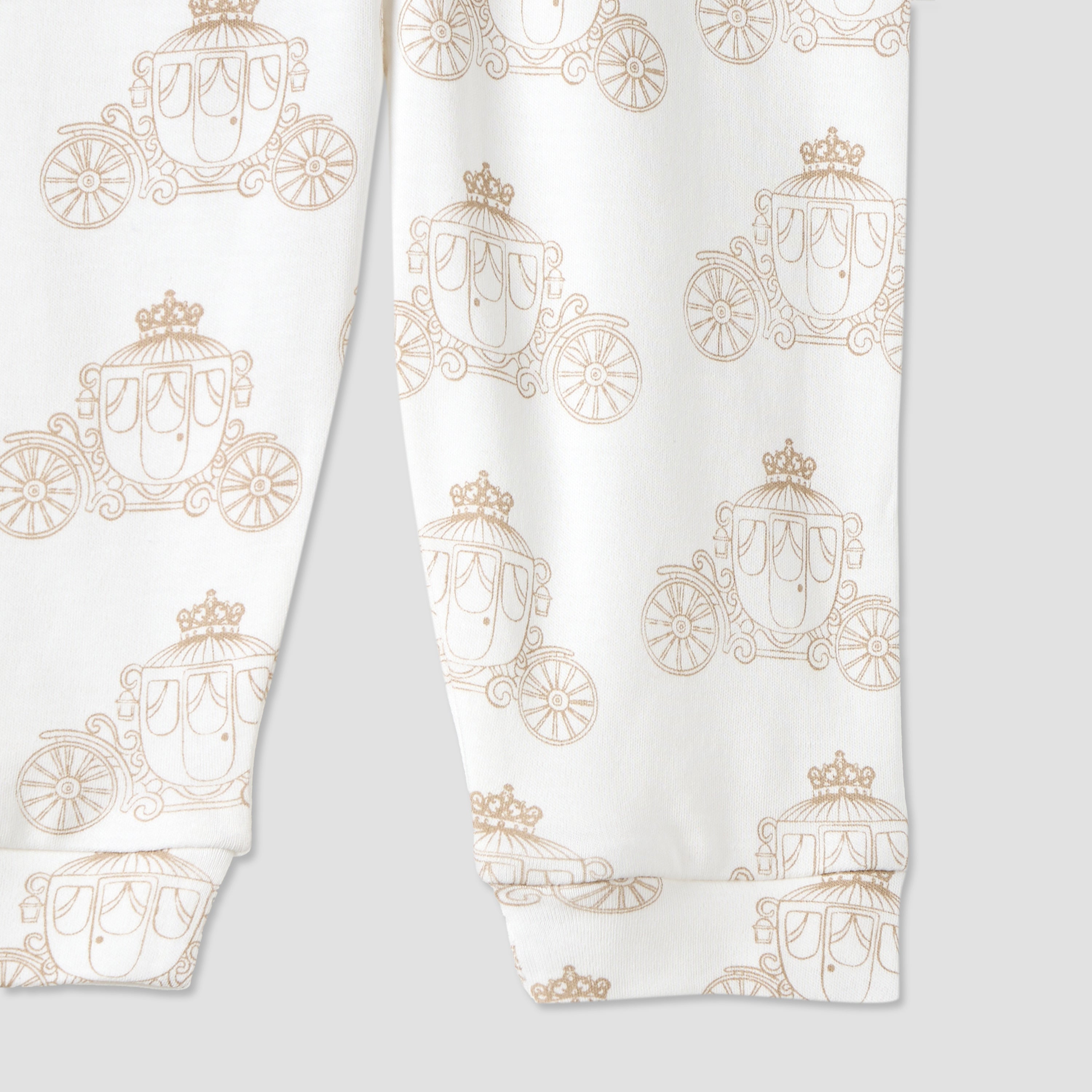 Giggles Printed Collared Top and Pyjama Set
