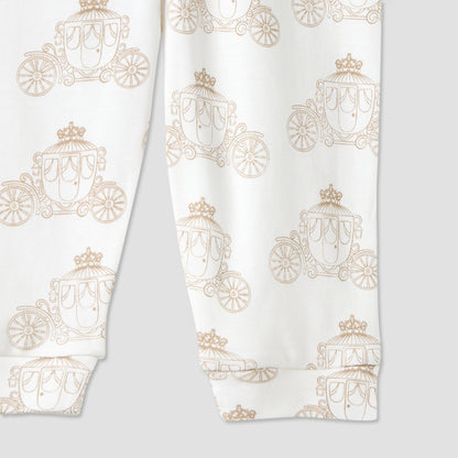 Giggles Printed Collared Top and Pyjama Set