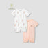 Juniors Assorted Romper with Puff Sleeves - Set of 2 - Multicolour / 12-18 mths