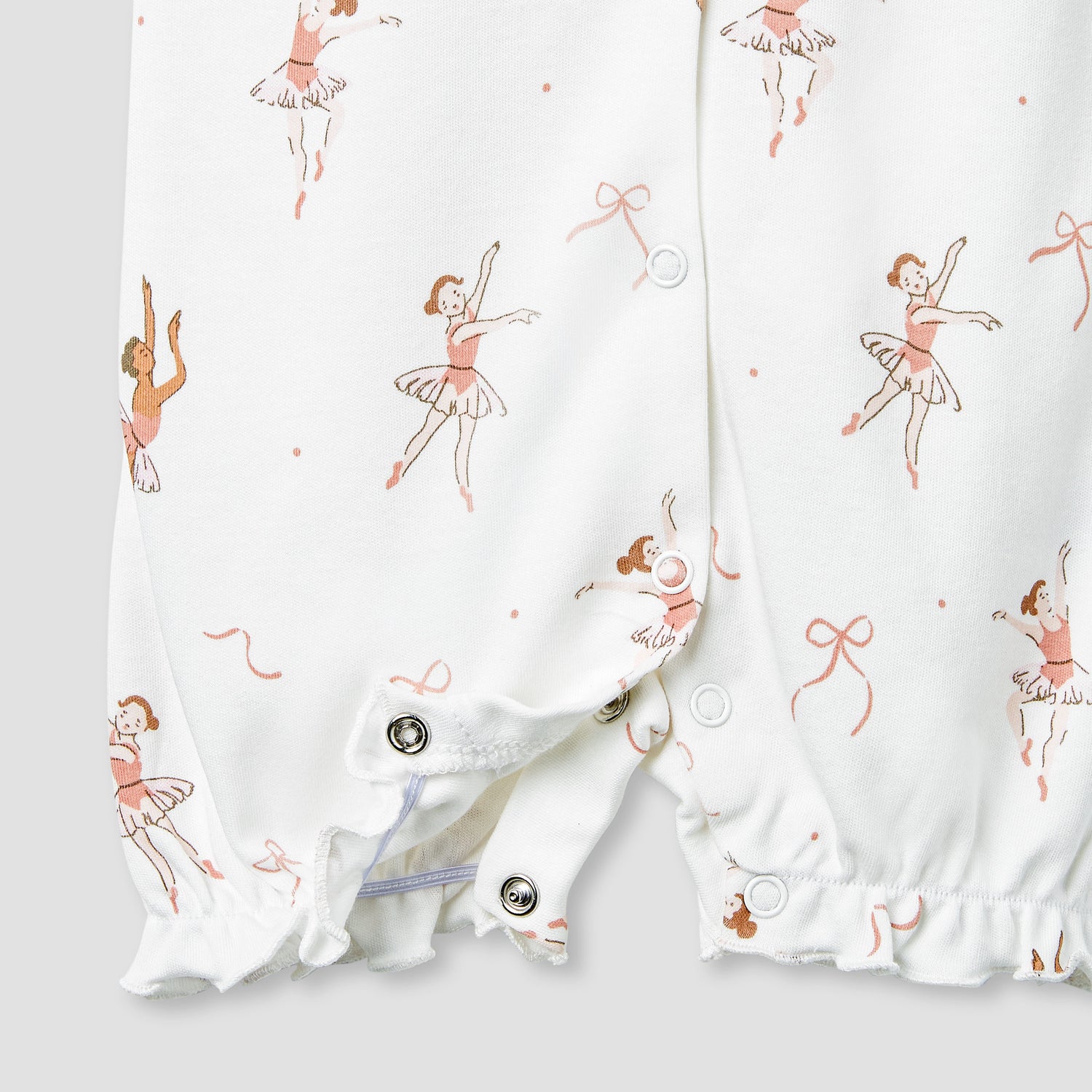 Juniors Assorted Romper with Puff Sleeves - Set of 2