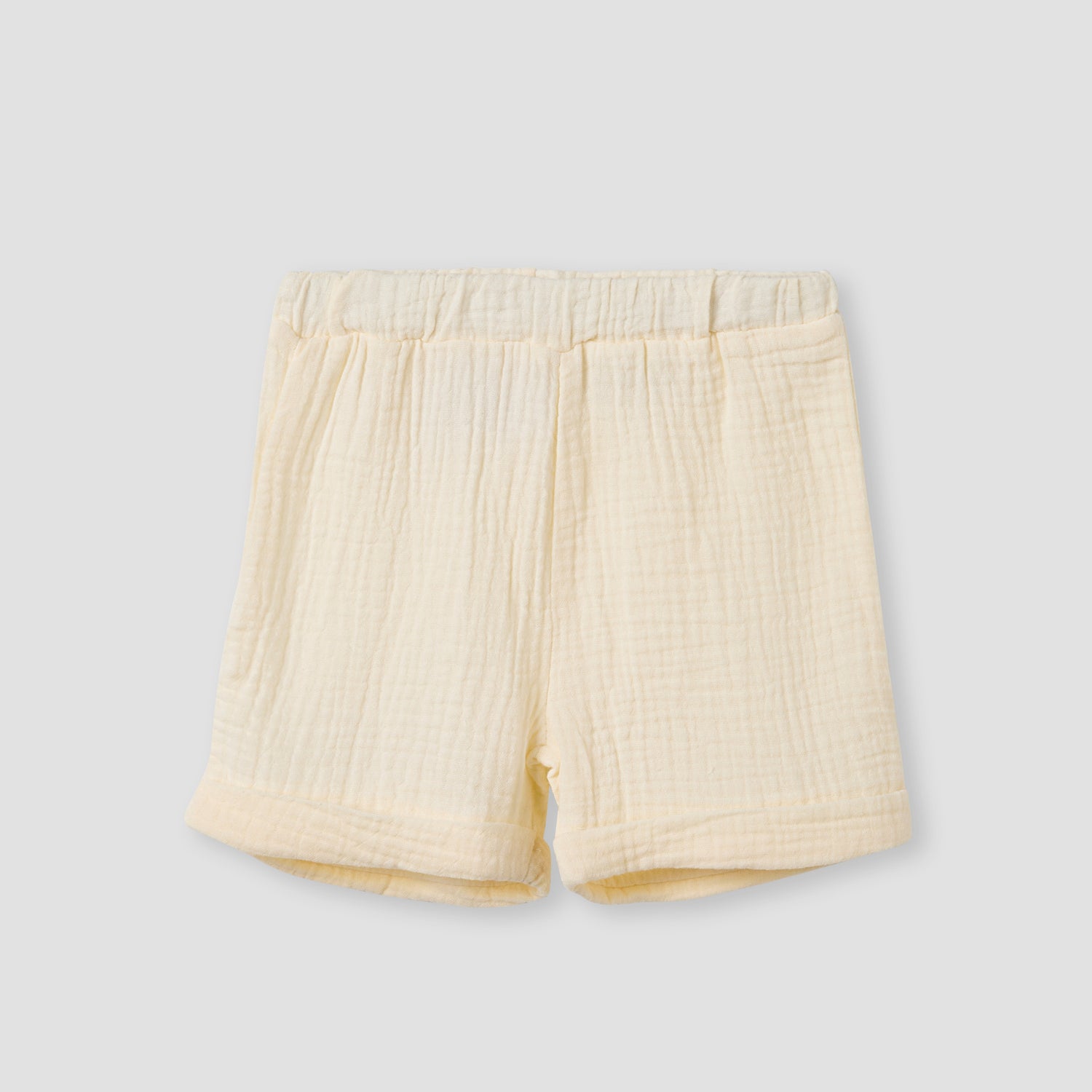 Juniors Cotton Collared Short Sleeves Shorts Set with Textured Design