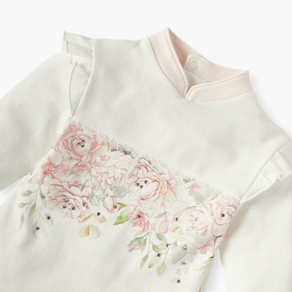 Giggles Printed Long Sleeves T-shirt and Pyjama Set
