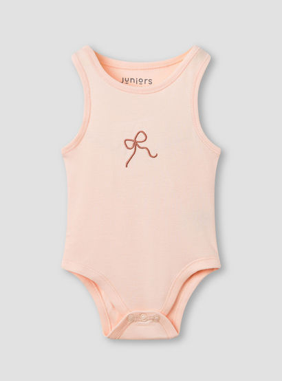 Juniors Assorted Sleeveless Bodysuit - Set of 5-baby-girls-clothing-bodysuits-image-4