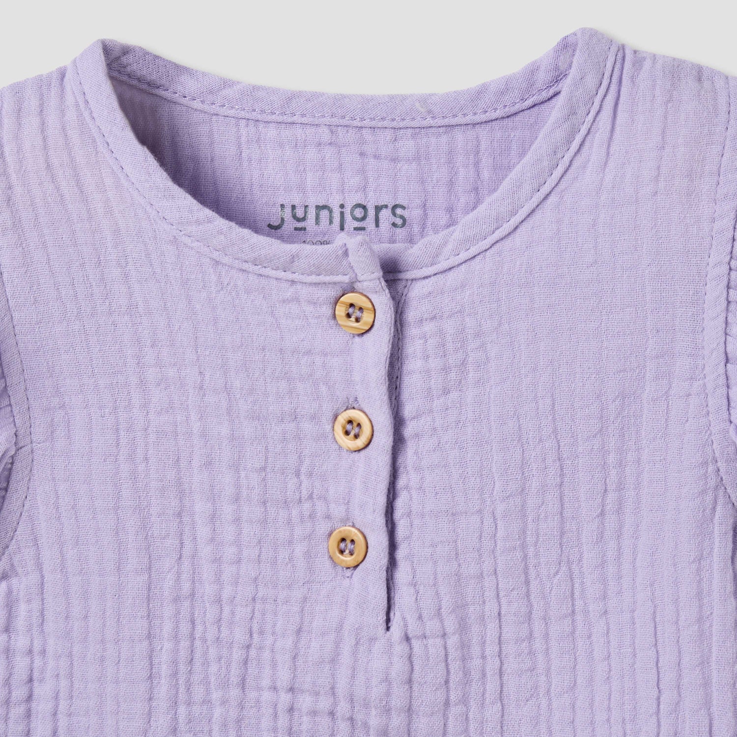 Juniors Cotton Round Neck Cap Sleeves T-shirt and Shorts Set with Ruffles