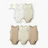 Juniors Printed Sleeveless Bodysuit - Set of 5 - Green / 12-18 mths