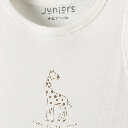 Juniors Printed Sleeveless Bodysuit - Set of 5