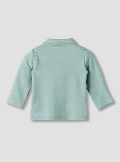 Giggles Collared Long Sleeves Pyjama Set with Ribbed Texture-baby-boys-clothing-nightwear-pyjamasets-image-5