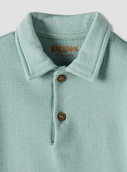 Giggles Collared Long Sleeves Pyjama Set with Ribbed Texture-baby-boys-clothing-nightwear-pyjamasets-image-7