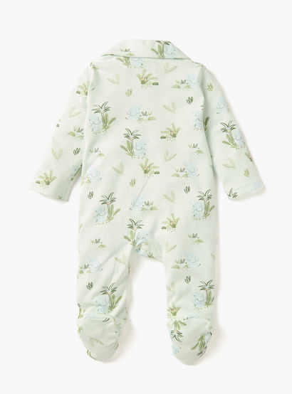 Juniors All-Over Print Sleepsuit with Collar and Long Sleeves-baby-boys-clothing-nightwear-sleepsuits-image-2