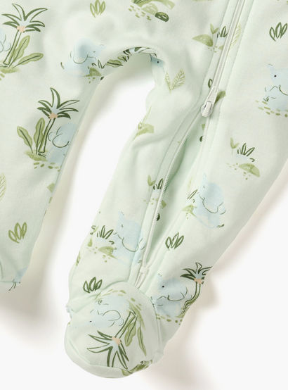 Juniors All-Over Print Sleepsuit with Collar and Long Sleeves-baby-boys-clothing-nightwear-sleepsuits-image-4