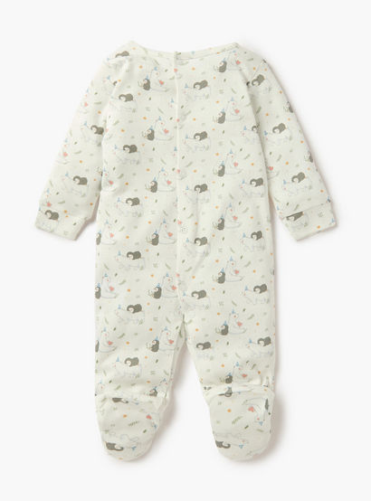 Juniors All-Over Print Closed Feet Sleepsuit with Long Sleeves - Set of 2-baby-boys-clothing-nightwear-sleepsuits-image-5