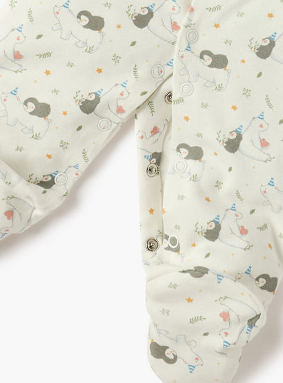 Juniors All-Over Print Closed Feet Sleepsuit with Long Sleeves - Set of 2-baby-boys-clothing-nightwear-sleepsuits-image-8