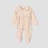 Juniors Cotton Collared Long Sleeves Sleepsuit with Bunny Print - Pink / 12-18 mths