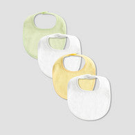 Pack of 4 Juniors Baby Bib with Snap Button Closure-undefined-image-1