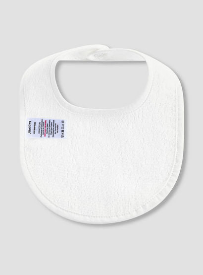 Pack of 4 Juniors Baby Bib with Snap Button Closure-baby-feeding-bibs-image-3
