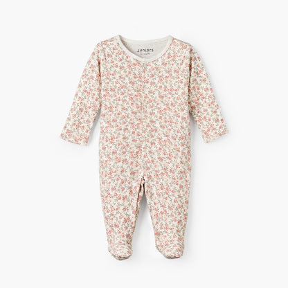 Pack of 3 Juniors Crew Neck Long Sleeves Sleepsuit with Deer Print