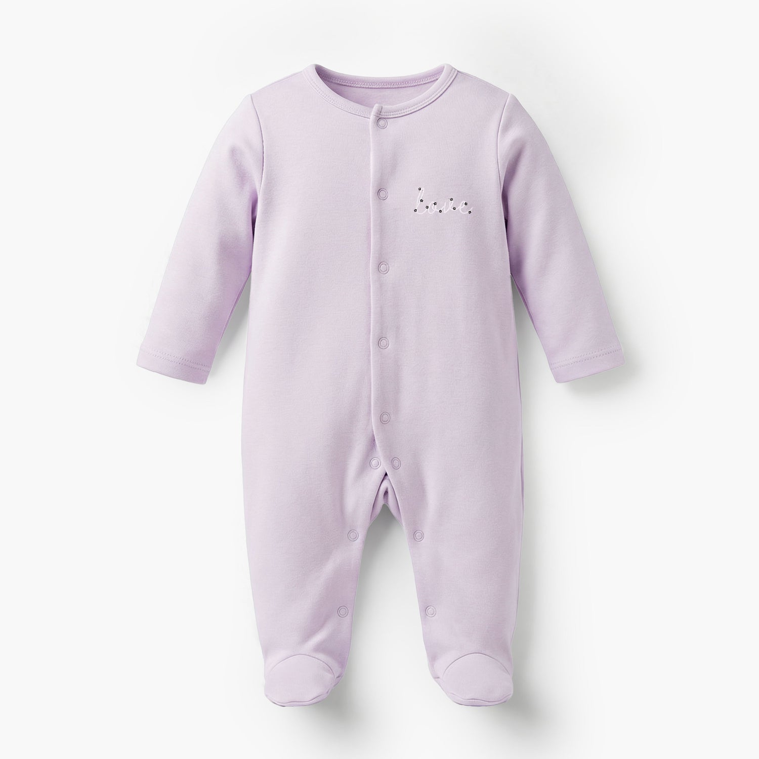 Pack of 3 Juniors Bamboo Cotton Round Neck Long Sleeves Sleepsuit with Print