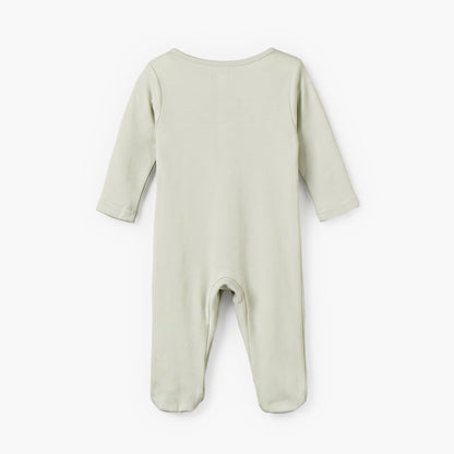 Pack of 3 Juniors Crew Neck Long Sleeves Sleepsuit with Giraffe Print