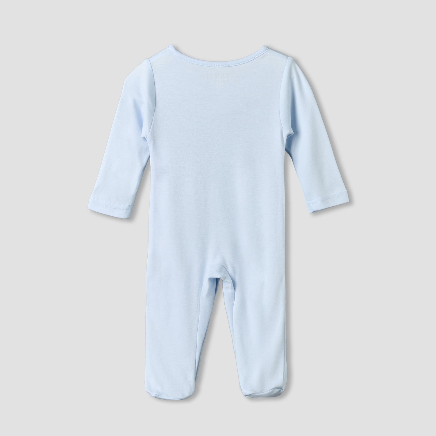 Pack of 3 Juniors Round Neck Long Sleeves Sleepsuit with Sail Boat Print