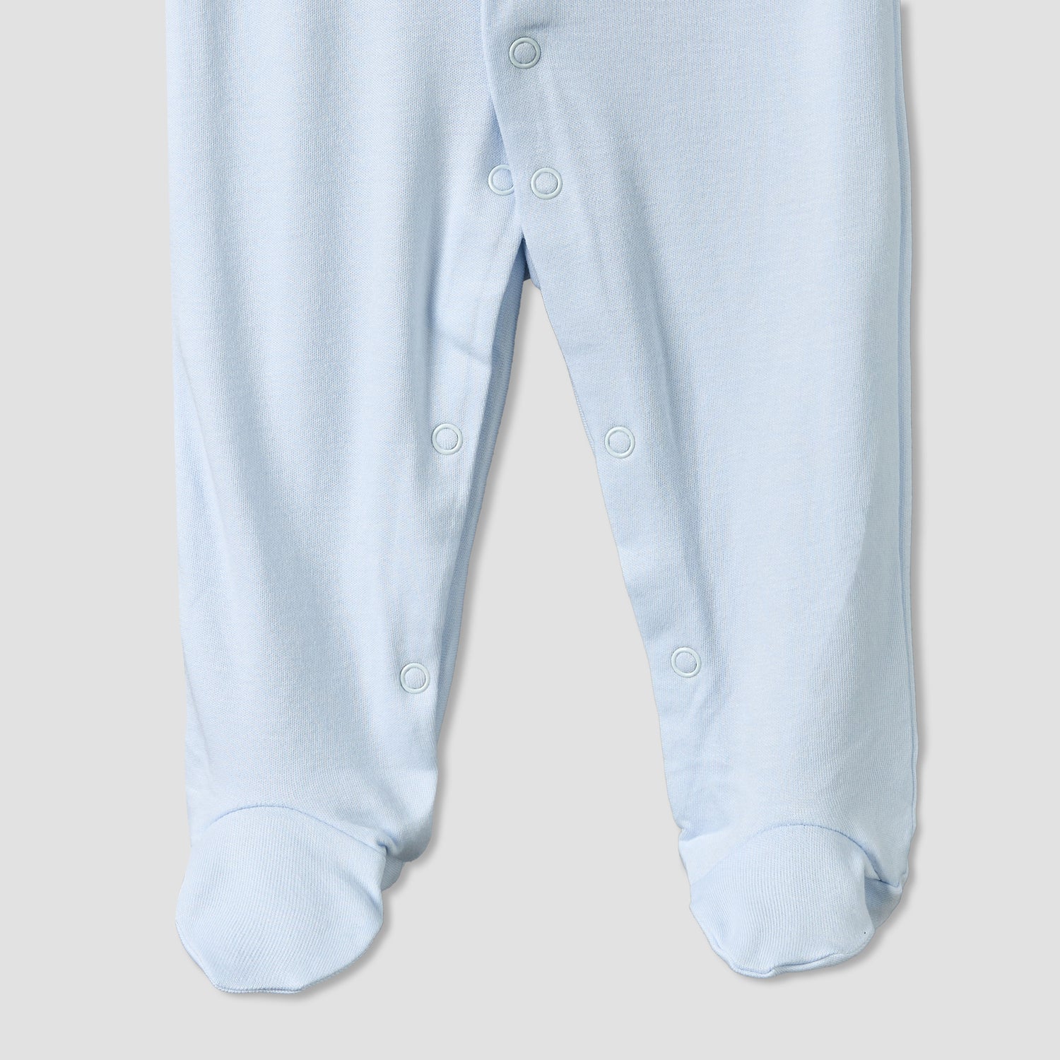 Pack of 3 Juniors Round Neck Long Sleeves Sleepsuit with Sail Boat Print