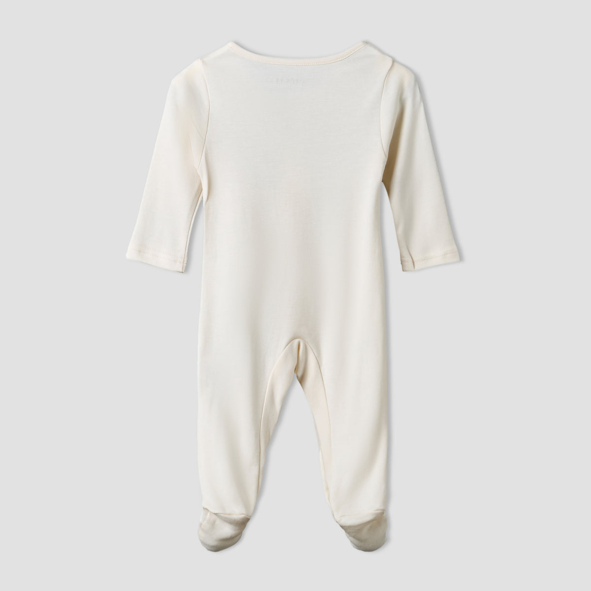 Pack of 3 Juniors Round Neck Long Sleeve Sleepsuit with Bunny Print