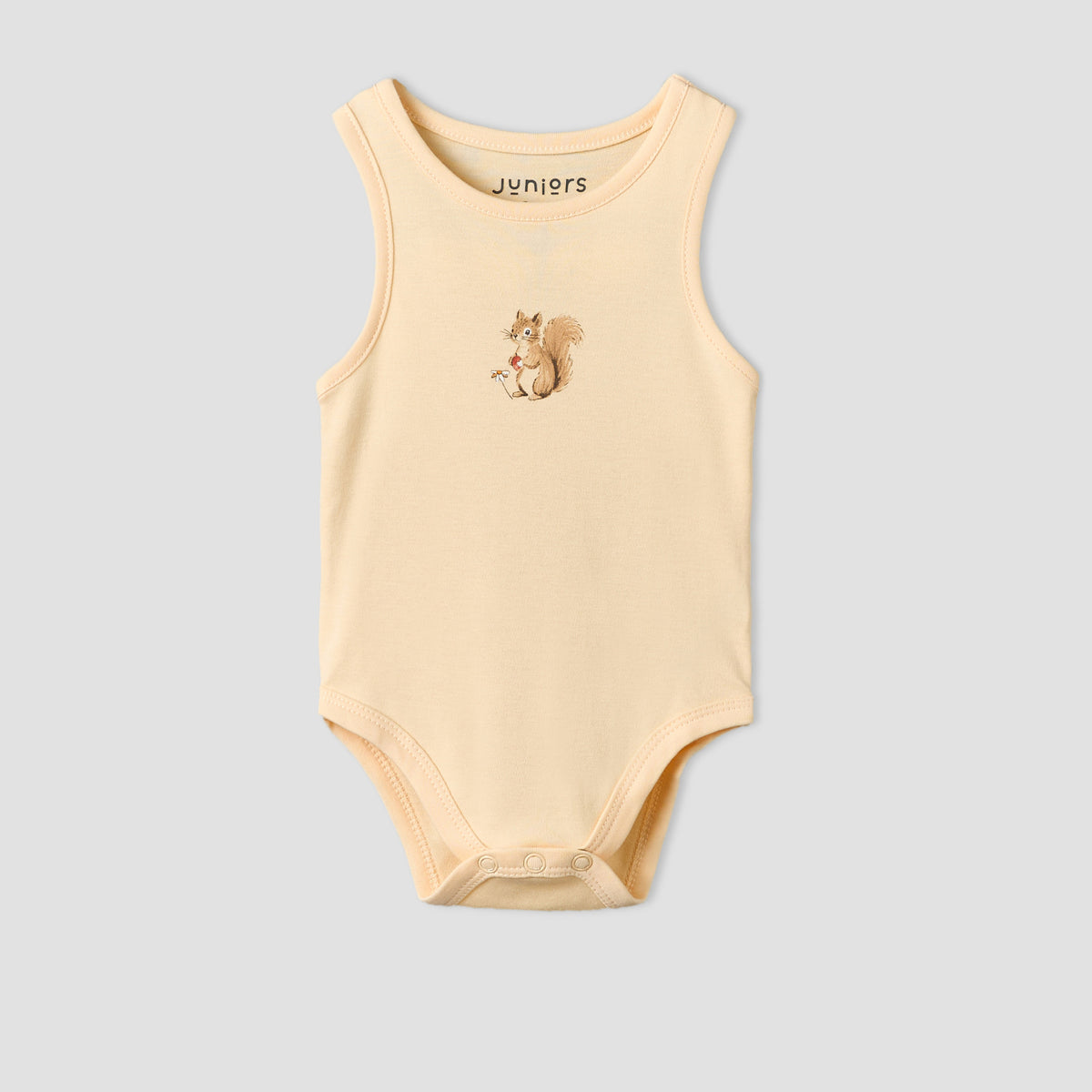 Pack of 5 Juniors Round Neck Sleeveless Bodysuit with Assorted Print