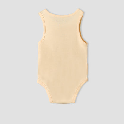 Pack of 5 Juniors Round Neck Sleeveless Bodysuit with Assorted Print