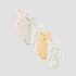 Pack of 5 Juniors Crew Neck Sleeveless Bodysuit with Safari Print - Multicolour / 18-24 mths