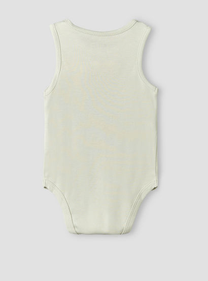 Pack of 5 Juniors Crew Neck Sleeveless Bodysuit with Safari Print-baby-boys-clothing-bodysuits-image-6