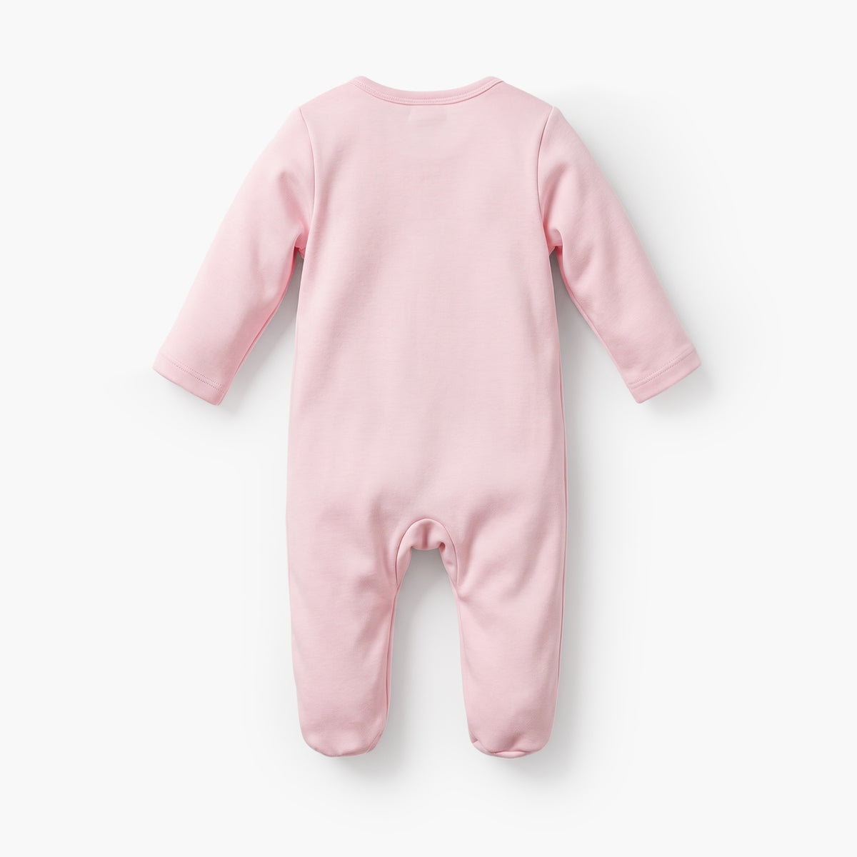 Pack of 5 Juniors Cotton Crew Neck Long Sleeves Sleepsuit with Snap Button Closure