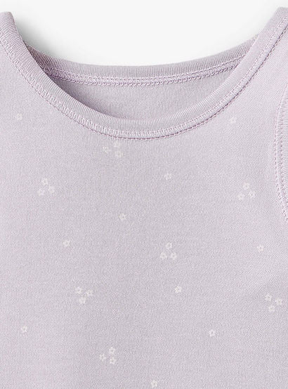 Pack of 7 Juniors Bamboo Cotton Round Neck Sleeveless Bodysuit with Floral Print-baby-girls-clothing-bodysuits-image-7