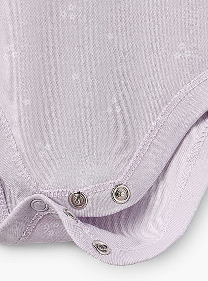 Pack of 7 Juniors Bamboo Cotton Round Neck Sleeveless Bodysuit with Floral Print-baby-girls-clothing-bodysuits-image-8
