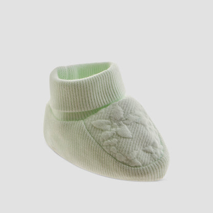 Giggles Textured Slip-On Booties