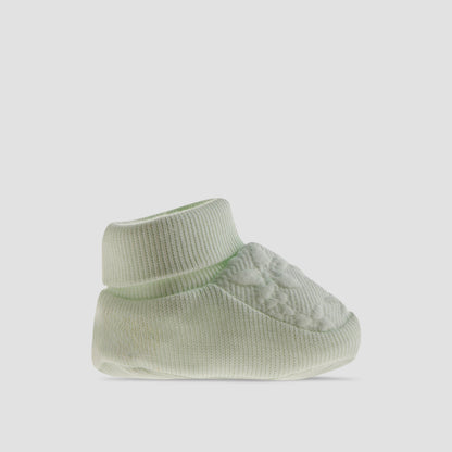 Giggles Textured Slip-On Booties