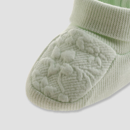 Giggles Textured Slip-On Booties