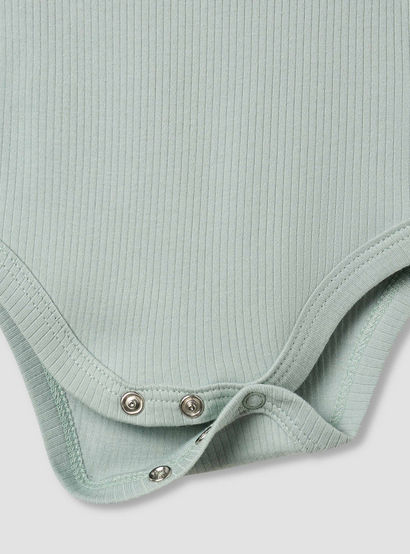 Juniors Round Neck Bodysuit with Snap Button Closure - Short Sleeves - Set of 2-baby-boys-clothing-multipacks-image-5