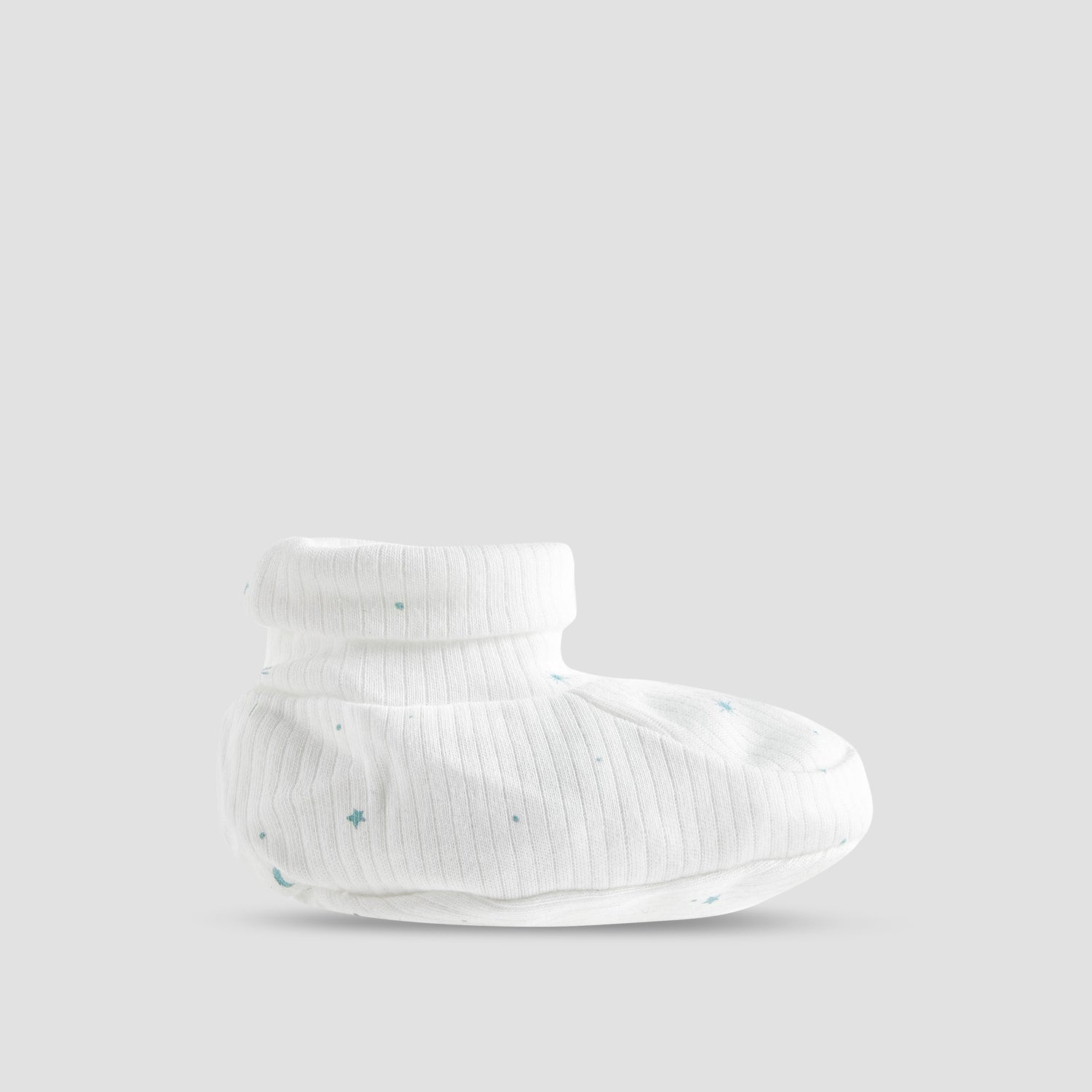 Juniors Boys Booties with Ribbed Texture - Soft Fabric - Set of 2