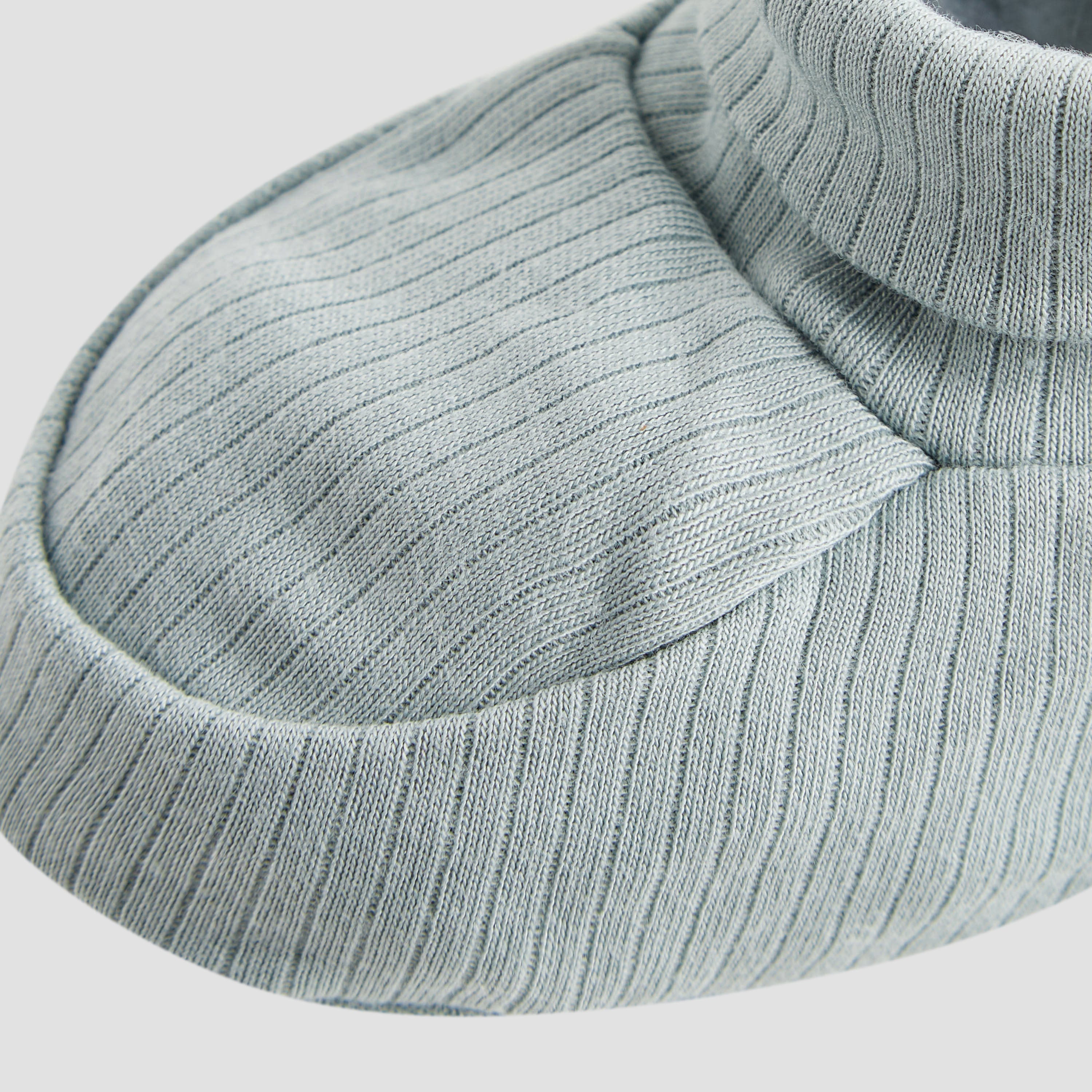 Juniors Boys Booties with Ribbed Texture - Soft Fabric - Set of 2