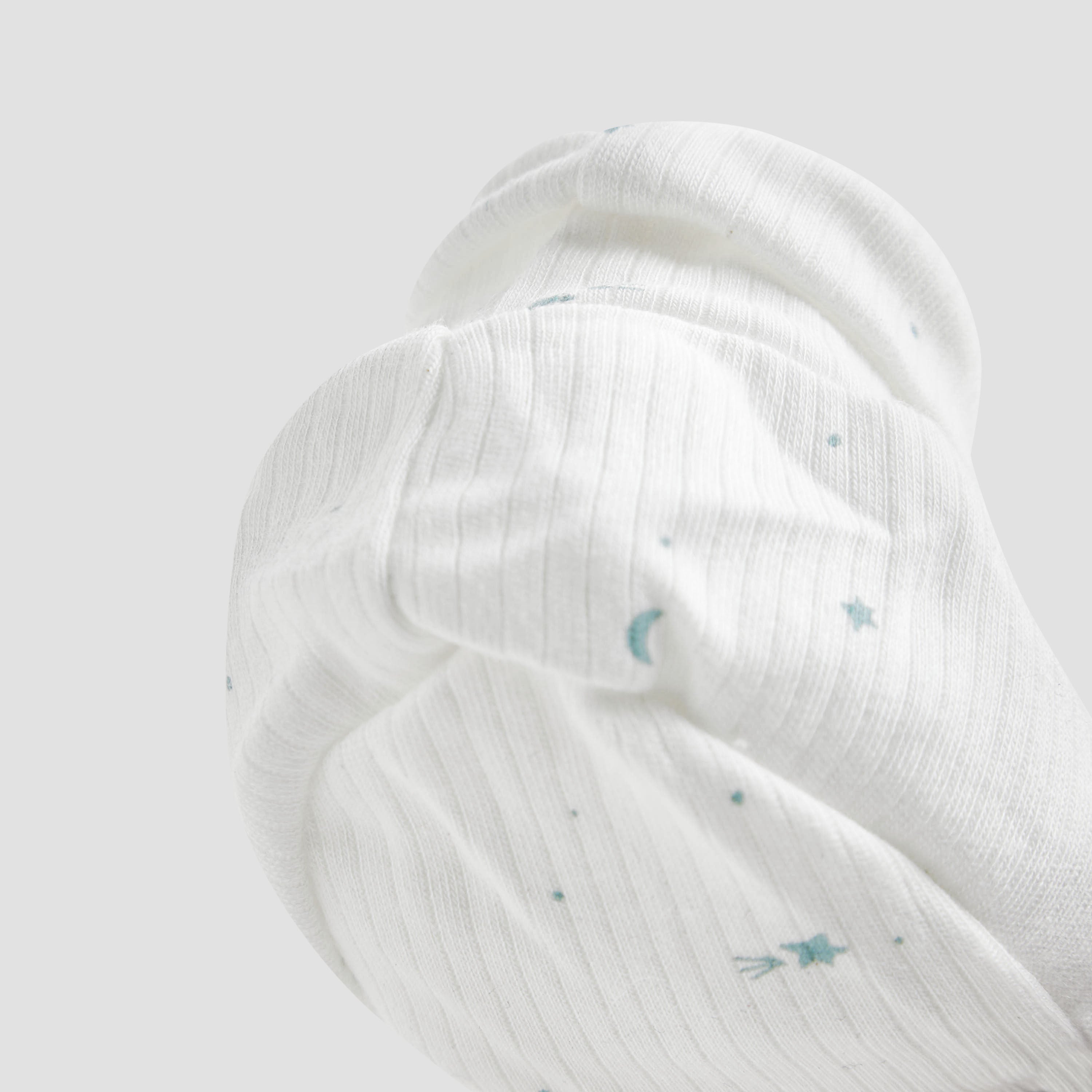 Juniors Boys Booties with Ribbed Texture - Soft Fabric - Set of 2