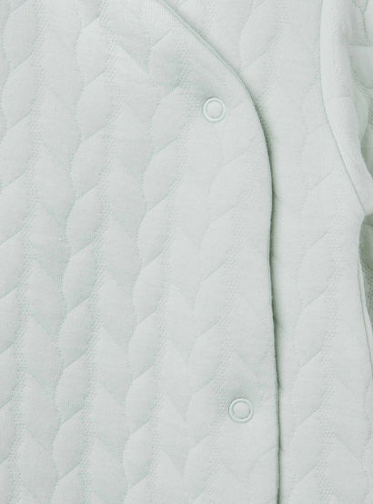 Juniors Jacquard Textured Sleepsuit with Long Sleeves-baby-girls-clothing-nightwear-sleepsuits-image-4