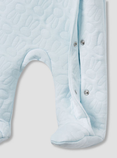Juniors Bunny Jacquard Padded Sleepsuit with Long Sleeves-baby-boys-clothing-nightwear-sleepsuits-image-5