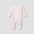 Juniors Jacquard Textured Sleepsuit with Long Sleeves - Pink / 9-12 mths