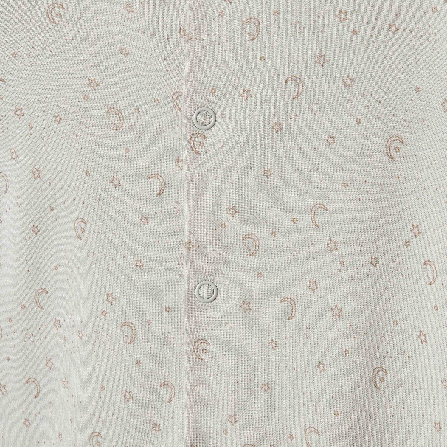 Juniors Stars Print Sleepsuit with Long Sleeves
