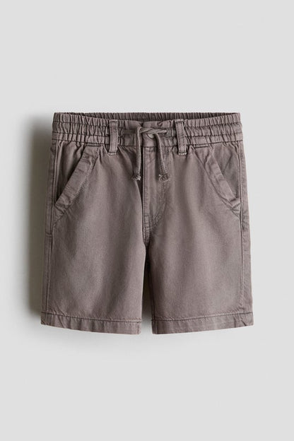 Cotton twill shorts