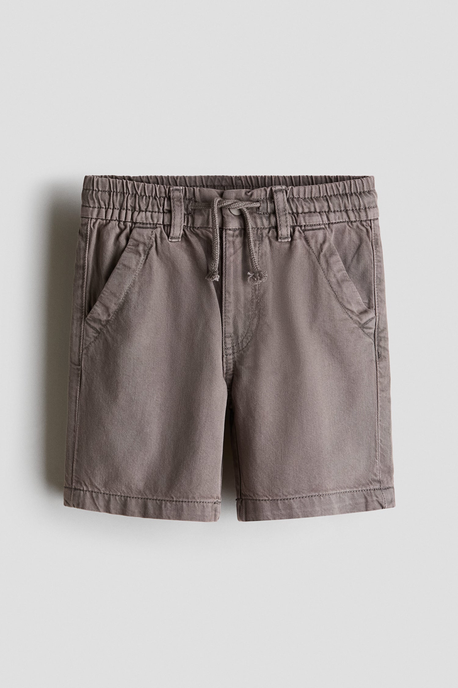 Cotton twill shorts