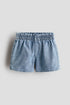 Loose Fit denim shorts - Blue 15 / 1.5-2 Years