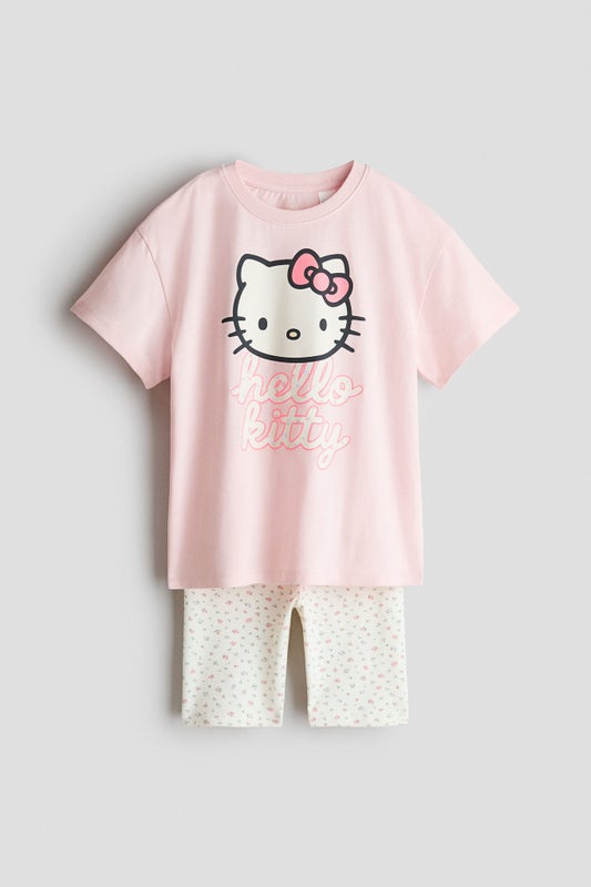 2-piece printed cotton set