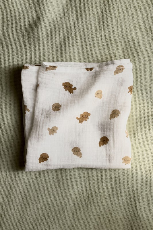Muslin baby blanket