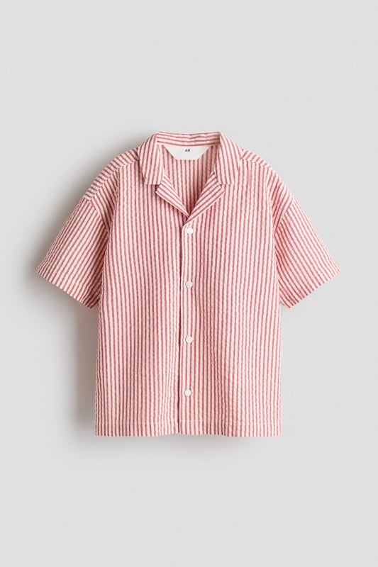 Seersucker resort shirt