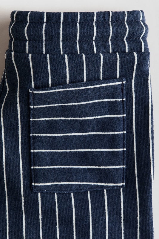 Terry drawstring trousers